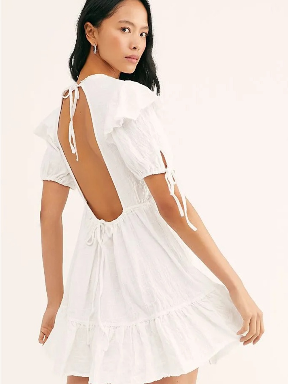 Free People Iris Cotton Summer MiniDress